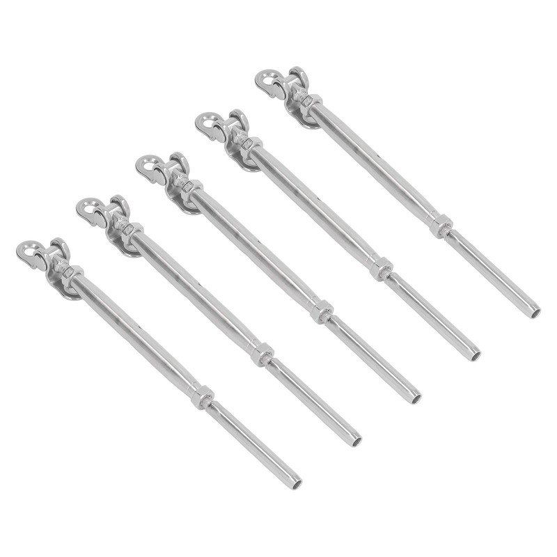 5PCS Thread Swage Lag Screw Stainless Steel 3/16in Cable Railing