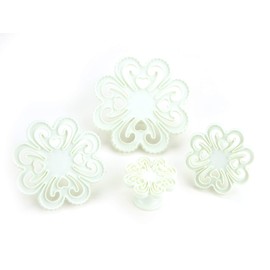 Heart Clover Cookie Cutter Set of 4