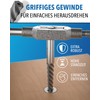 Screw Extractor Set with Tap Wrench - Extra Grip &