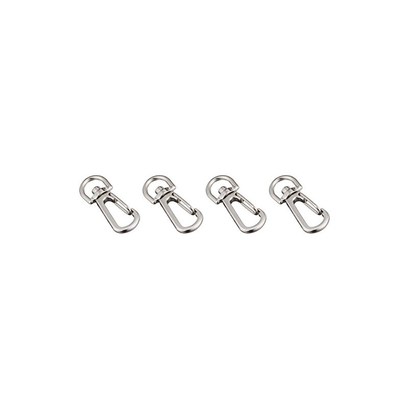 Nissa Chain Nickel Spring Snap (40mm x 4 Pack) TSS6