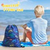 WAWSAM Dinosaur Gym Bag Children - Sports Bag Waterproof Bag