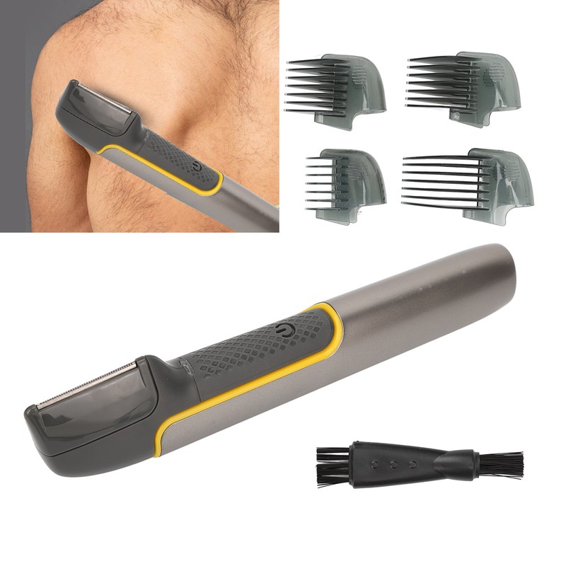 Body Hair Trimmer Electric Body Groomer Battery Powered Hair Cutting