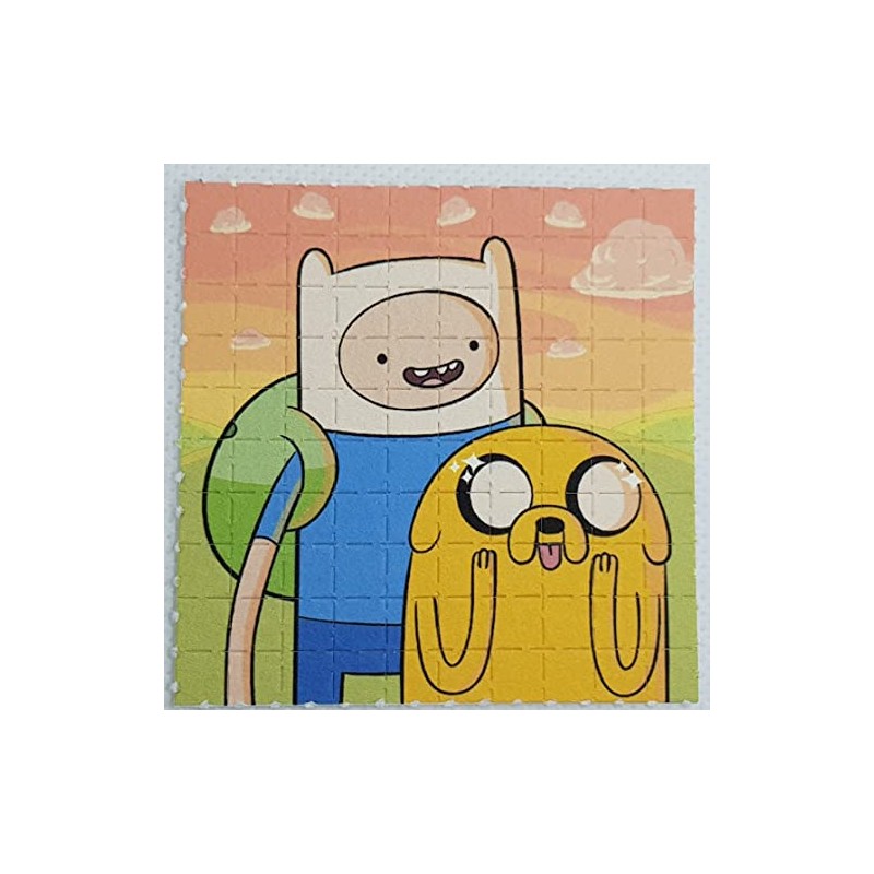 Adventure Time Blotter Art Psychedelic Art Gift Acid Art 100