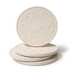CoasterStone Absorbent Stone Coasters, “Victorian Lace Set of 4