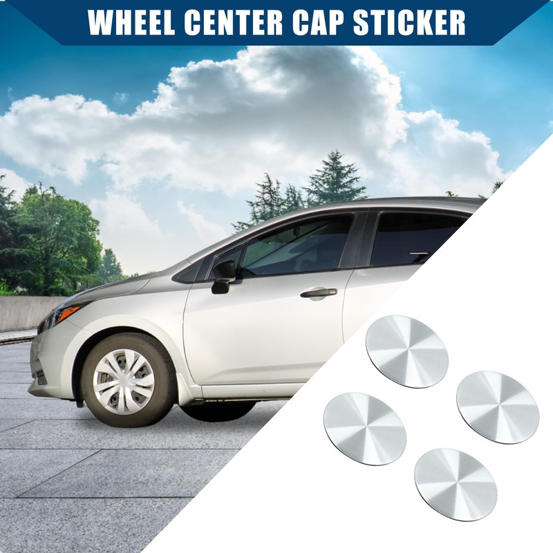 Hihaha Wheel Center Hub Cap/Sticker Emblem Badge Decal for Car/Durable