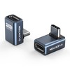 LENTION 90 Degree USB C Adapter 2 Packs 240W Charging,