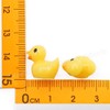 Odoria 1/12 Miniature Ducks Dollhouse Decoration Accessories, 12Pcs
