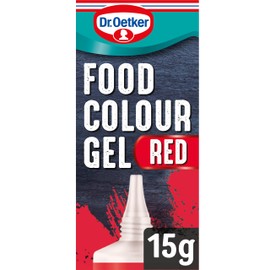 Dr. Oetker Red Food Colour Gel, 6 x15ml
