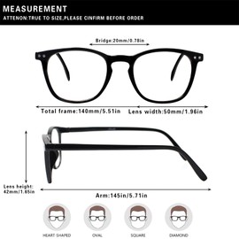 Henotin 3-Pack Blue Light Blocking Reading Glasses,Spring Hinge Computer Readers for Men Women,Anti UV Ray Filter Eyeglasses (3 Mixed Color, 1.5)