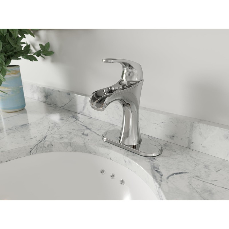Pfister Jaida Bathroom Sink Faucet, Single Control, 1-Handle, Single Hole,