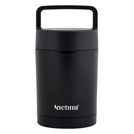 Kichna 'The Tub' 500ml Portable Food Tub - Onyx Black