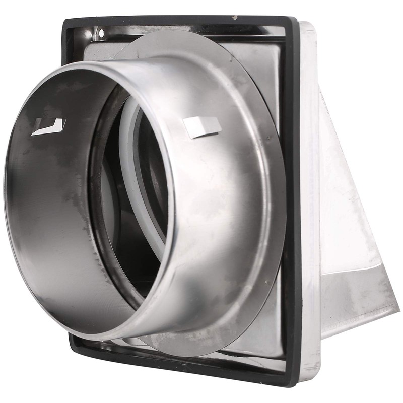 First4Spares 6" Stainless Steel Cowl External Extractor Wall Vent Outlet