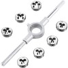 yuentoen 8-Piece Metric Die Set, Carrying Steel Hand Screw Thread