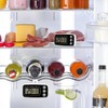Vicloon Fridge Thermometer, Pack of 2 Digital Freezer Thermometer