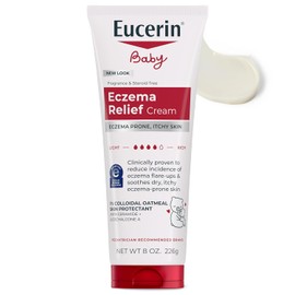 EUCERIN BABY | Eczema Relief | Crema para Rozaduras Dermatitis alivia y protege de rojeces | 226g