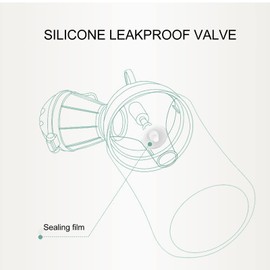 Keenso Orinal Portátil de Emergencia para Orinal, Baño Orinal Urinario Portátil para bebé, Niño y Niña (rosa para niña)