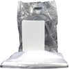 Reusable CLEAR Plastic Carrier Bags with Patch Handle - 38cm
