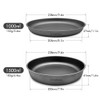 TOMSHOO 1000ML/1500ML Lightweight Titanium Frying Pan Dinner Fruit Plate Pan