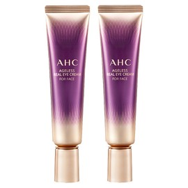 AHC Ageless Real Eye Cream for Face, 30ml, 2 pieces / AHC 에이지리스 리얼 아이크림 포 페이스, 30ml, 2개