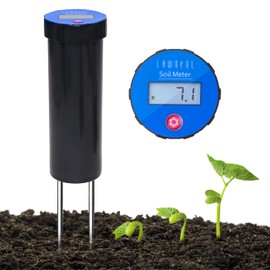 LAWNFUL Compact Soil pH Meter – Lightweight & Portable for Travel, Greenhouse & Backyard Testing