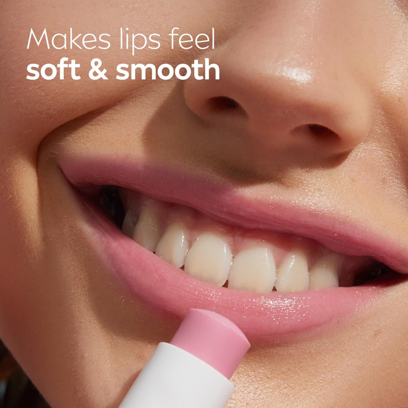 NIVEA Shimmer Lip Care, Shimmer Lip Balm with Shea Butter,