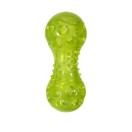 Chase 'n Chomp Durable TPR LED Light Up Fetch Dumbbell Dog Toy, Large