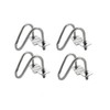 UtySty 4 Pack Cross Pipe Clamp for OD 3/4'' EMT