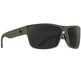SPY Rocky Sunglasses, Blk/Hap Gry Grn, One Size