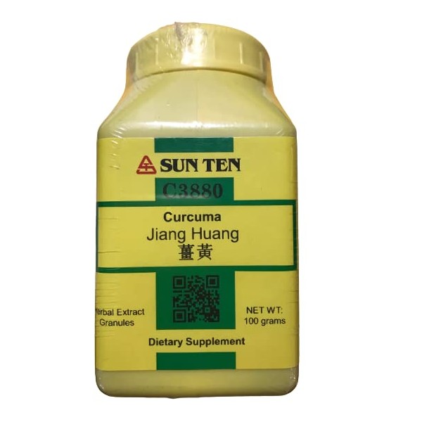 SUN TEN - TURMERIC / CURCUMA Jiang Huang Concentrated Granules 100g C3880 by Baicao