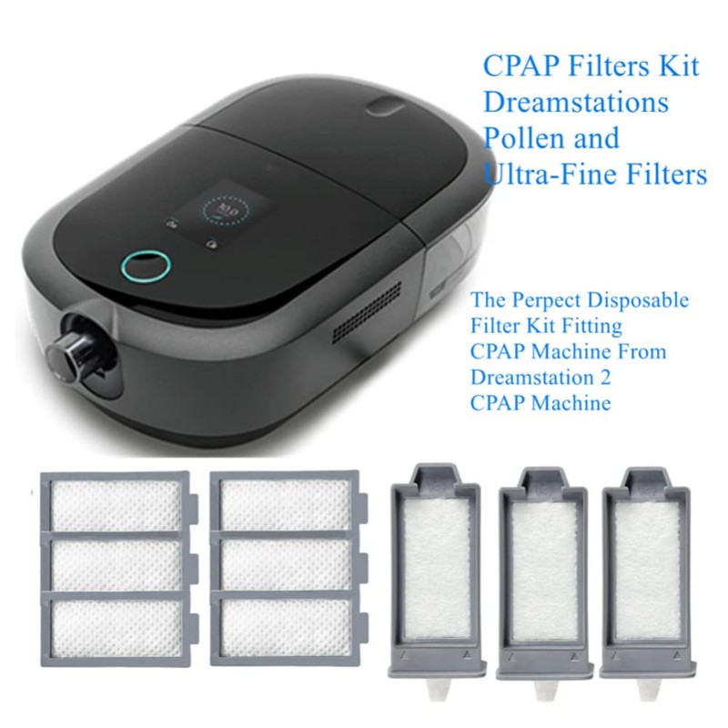 CPAP Filters, for DreamStation 2 Filter Kit Replacement Filters, 3