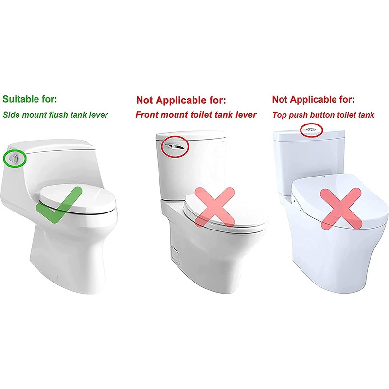 Toilet Handle Replacement Compatible with Kohler Toilet Handle Side Mount