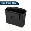 TUCKBOLD Car Trash Can Portable Car Door Trash Bin Black