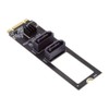 cablecc PCI Express NGFF Key B+M to SATA 3.0 6Gbps