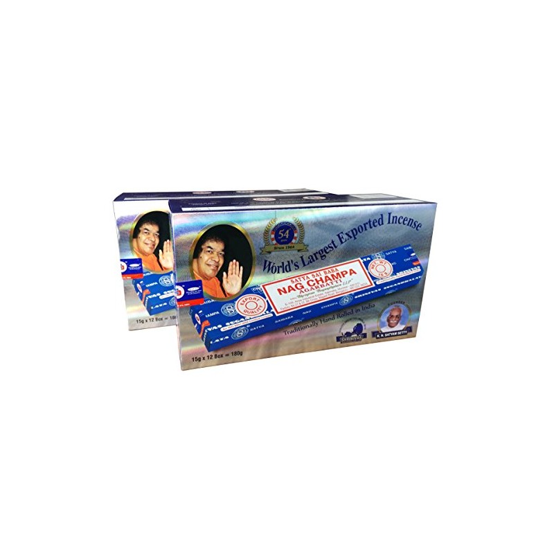 SATYA Cyba Banang Champa, 0.5 oz (15 g), Set of