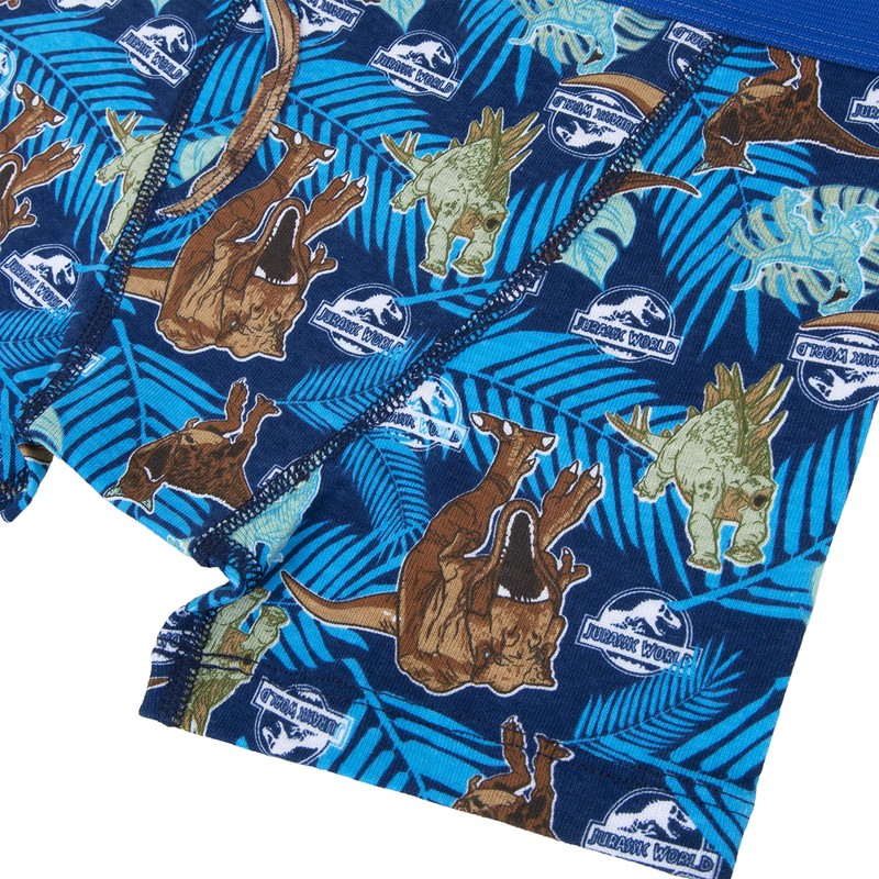 Jurassic World boys Jurassic Park 5 Pack Boxer Briefs, Cottonbxrbr5pk,