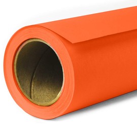 Savage Seamless Paper Photography Backdrop - Color #82 Tangelo, Size 26 Inches Wide x 36 Feet Long, Backdrop for Tabletop Product Photography and Crafting - Made in USA