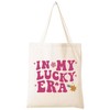 LIBIHUA Birthday Christmas Gift,Lucky Gifts,Luck Charm Shoulder Bag Shopping Tote