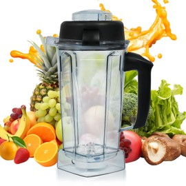For Vitamix Blender Pitcher 64oz for Vitamix Replacement Pitcher 5200 6300 5000 VM0101 VM0102 VM0103 VM0197 6000 Classic/Explorian/Commercial/Professional Series for Vitamix Blender Cup