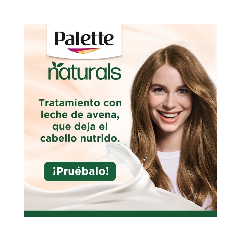 Tinte de Cabello Palette Naturals Kit 7-0 50ml
