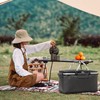 Picnic Bag Foldable Picnic Basket Insulated Comfortable Handle Ice Pockets