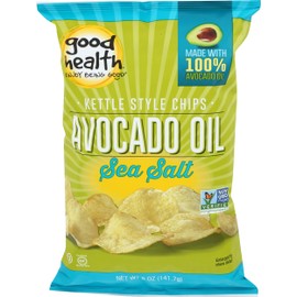Good Health Kettle Style Chips, Avocado Oil Sea Salt Chips, 5 Oz