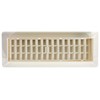 Decor Grates PL310-AL 3-Inch by 10-Inch Plastic Floor Register, Almond