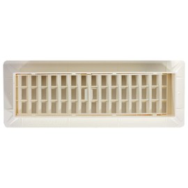 Decor Grates PL310-AL 3-Inch by 10-Inch Plastic Floor Register, Almond