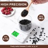 AiQInu Digital Kitchen Scales with Timer, 3 kg / 0.1