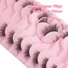 Parriparri Half Lashes Natural Fluffy Wispy Cat Eye Lashes 10
