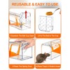 TAKRINK Live Mouse Trap, Set of 2, Animal-Friendly Mouse Trap,