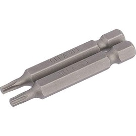 Draper 66487 T15 1/4" Hex Draper TX-Star® Insert Bit 50mm Long (2 Piece)