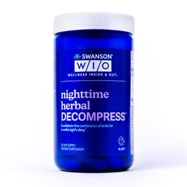 W/I/O Swanson WIO DECOMPRESS - Chamomile, Valerian Root & Hops (30 Servings)