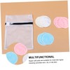 minkissy 10pcs Bamboo Fiber Cleansing Pad Face Sponges Makeup Remover
