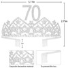 70th Birthday Gift for Her,70 & Fabulous,70th Birthday Tiara and